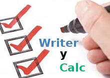 Prácticas de Writer y Calc