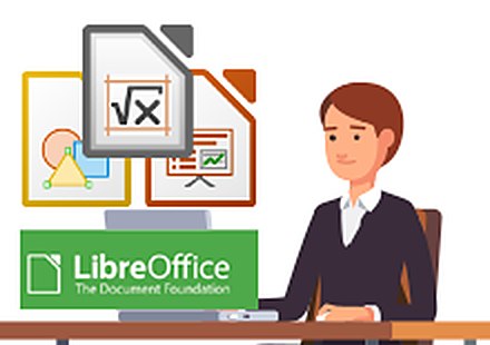 Aplicación de LibreOffice abierta durante el Curso práctico de Ofimática con LibreOffice