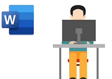 Documento de Microsoft Word abierto durante el Curso práctico de Microsoft Word 365